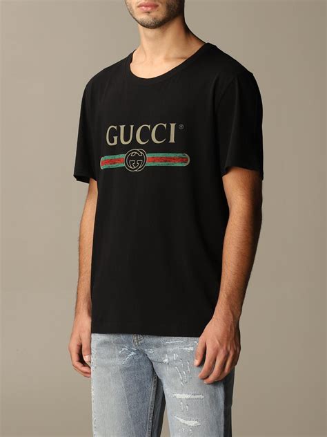 vintage gucci t shirt mens|authentic gucci shirt.